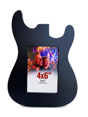 Rise8 Guitar Body Picture Frame 4x6, Gift for Guitar Players & Musicians