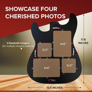 Guitar Body Multi-Photo Frame (Holds 4)