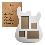 Guitar Body Multi-Photo Frame (Holds 4)