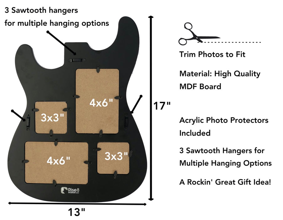 Guitar Body Picture Frame