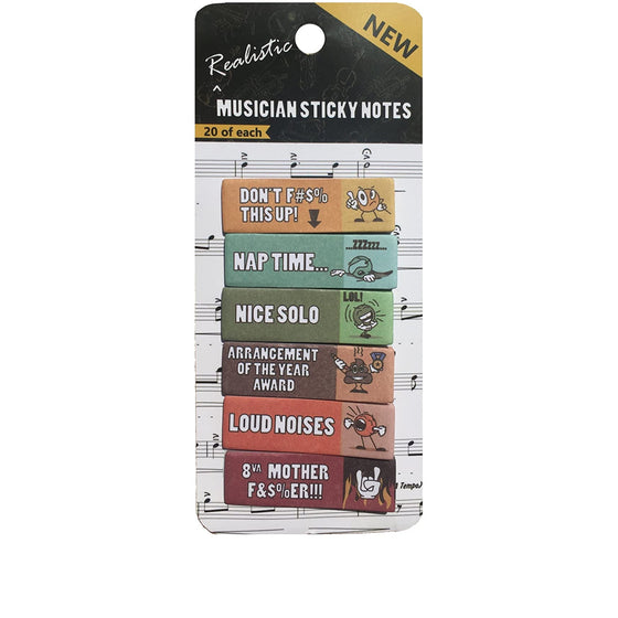 Sarcastic Musician Sticky Notes