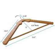 Guitar Neck Clothes Hangers (5-Pack)